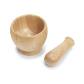 Hectarul - Mojar cu pistil din lemn de hevea Ø 12 x 10 cm Zeller